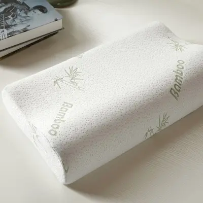 Bamboo Fiber Slow Rebound Memory Cervical Pillow for Neck