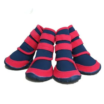 Pet waterproof shoes Red - Shop at LoveMi