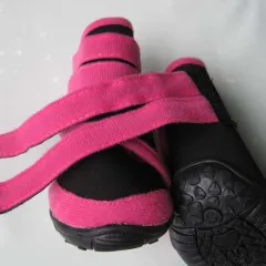 Big Dog Shoes Four Seasons Pet Dog Shoes - Pink - View 1