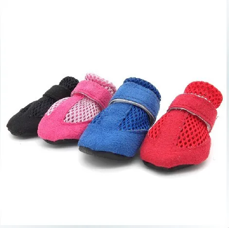 Fast Selling High End Dog Suede Cloth Shoes Antiskid Sole, Spring And Summer Pet Shoes Black - Shop at LoveMi