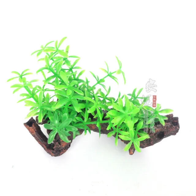 Grass and wood decoration simulation plant - Shop at LoveMi