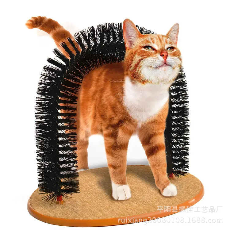 Cat Toy Scratching Massage Brush Comber Hair