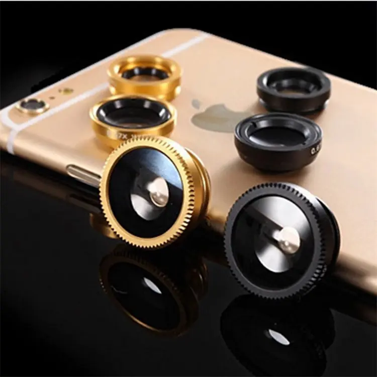 Mobile Phone Fisheye Lens Three In One