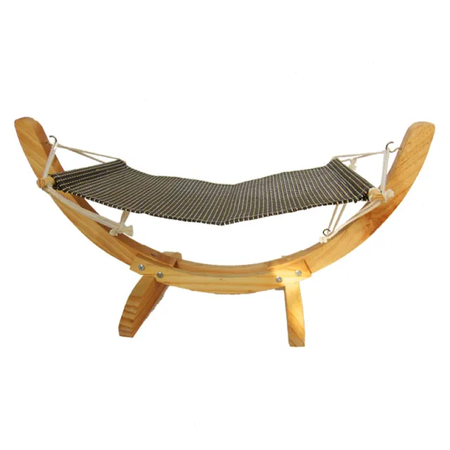 Cat Hammock Wooden Bed Pet Supplies Textilene - Shop at LoveMi