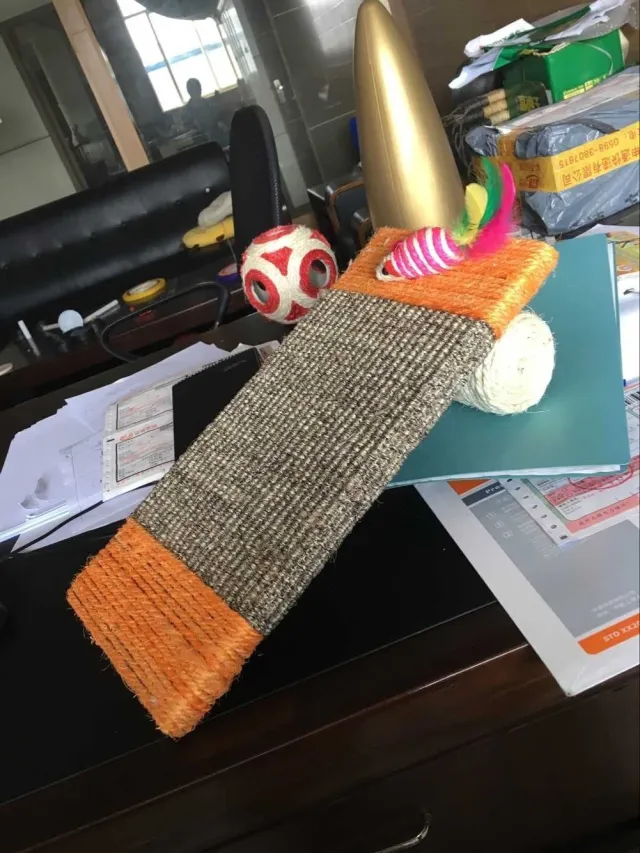Cat scratching blanket sisal leggings cat scratching board Orange - Shop at LoveMi