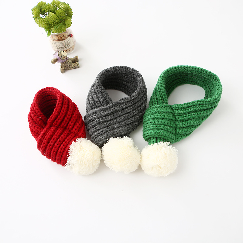 Шерстяной шарф, аксессуары для кошек и собак, шарф для домашних животных