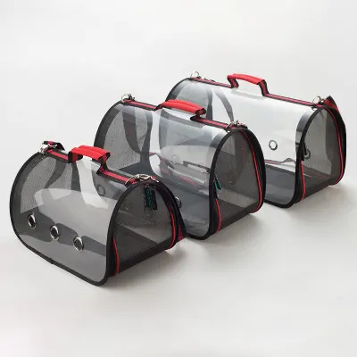 Transparent Pet Portable Messenger Bag