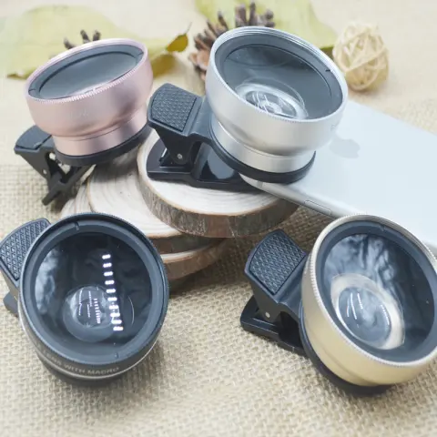 Mobile Phone Lens 0.45Xwide Angle SLR Camera External Effects