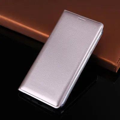Leather case card flip phone
