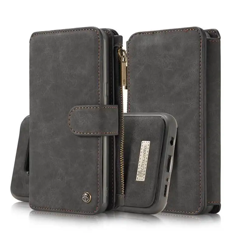 Zipper Bag Split Multi-function Samsung S8 Mobile Phone Case