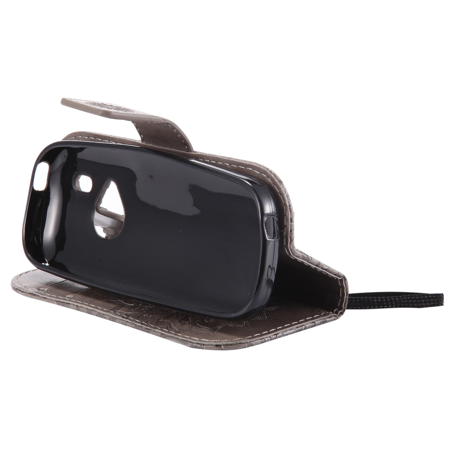 Sun embossed leather case - Image 5