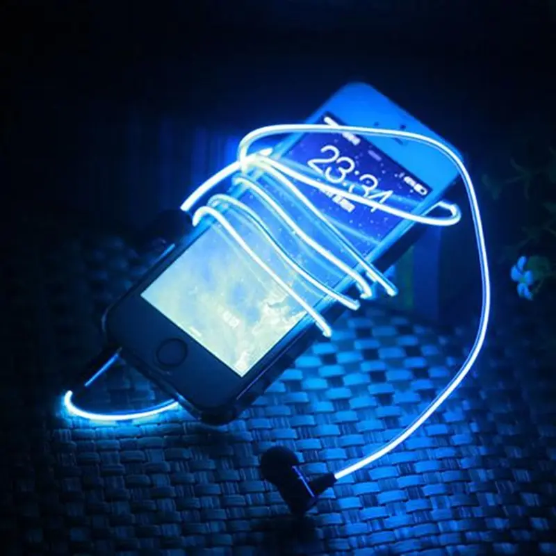 Compatible with Apple, Magic Light LED Earphone