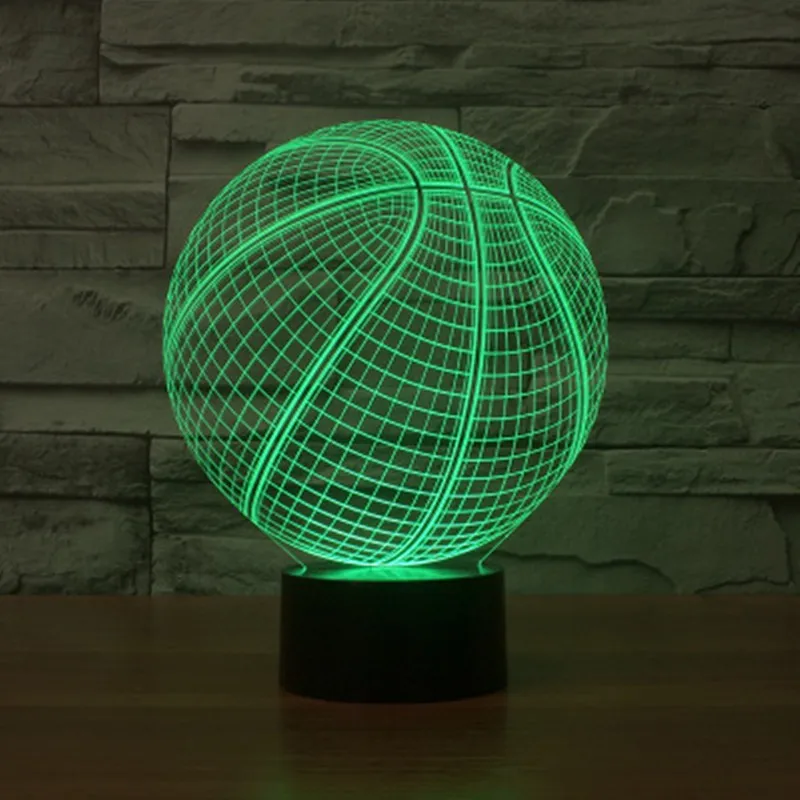 Basketball 3D Illusion Lamp – image 4
