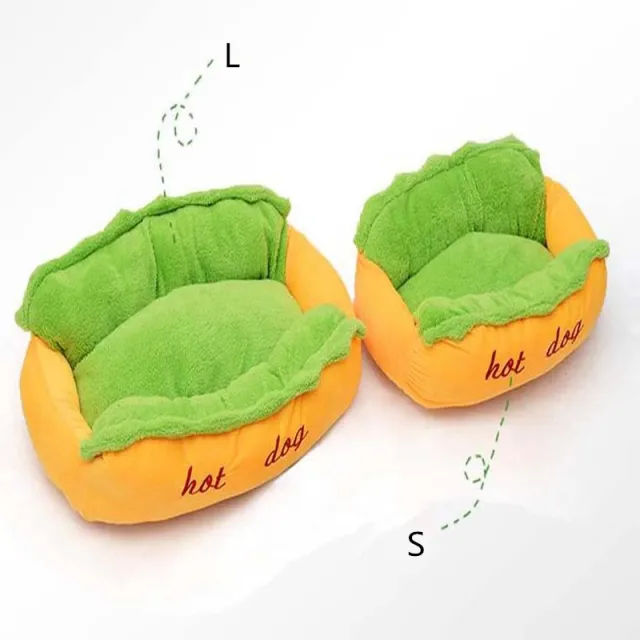 Hot Dog Shape Kennel Big - Shop at LoveMi