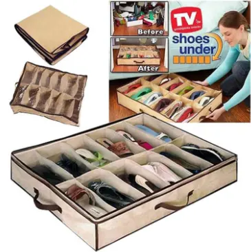 Nonwoven to Receive Shoe Box