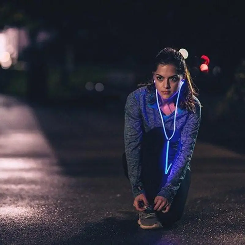 Compatible with Apple, Magic Light LED Earphone