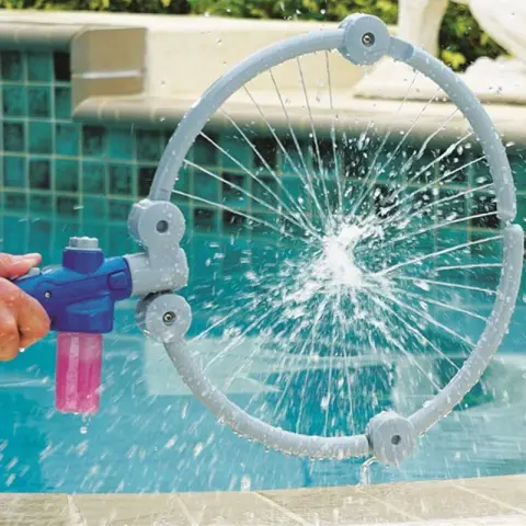 One-key Foldable Cleaning Hose for Pet Bathing