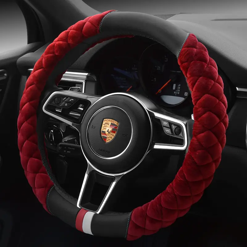 Universal Car Steering Wheel Cover Winter