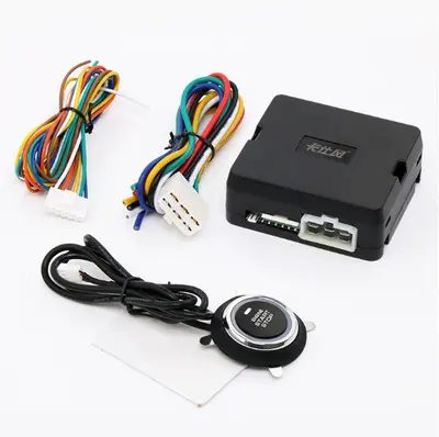 12V Universal Model One-key Start Anti-theft Alarm