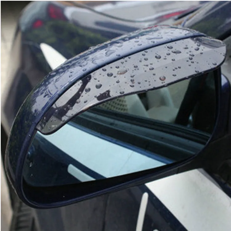 Car Rearview Mirror Rain Protection Eyebrows 2-piece Set – image 2