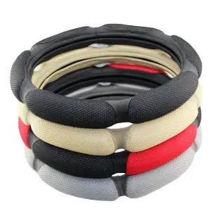 PU Leather Steering Wheel Cover