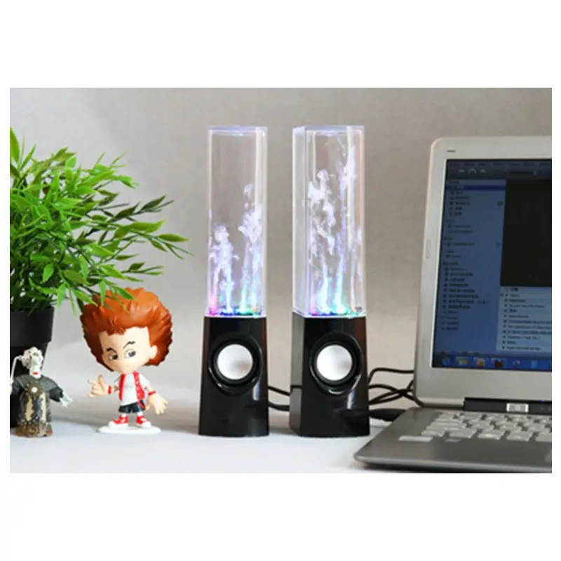 Dancing Water Speaker LED Light Fountain Family