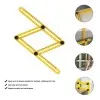Multifunction Four Folding Measuring Ruler – image 4