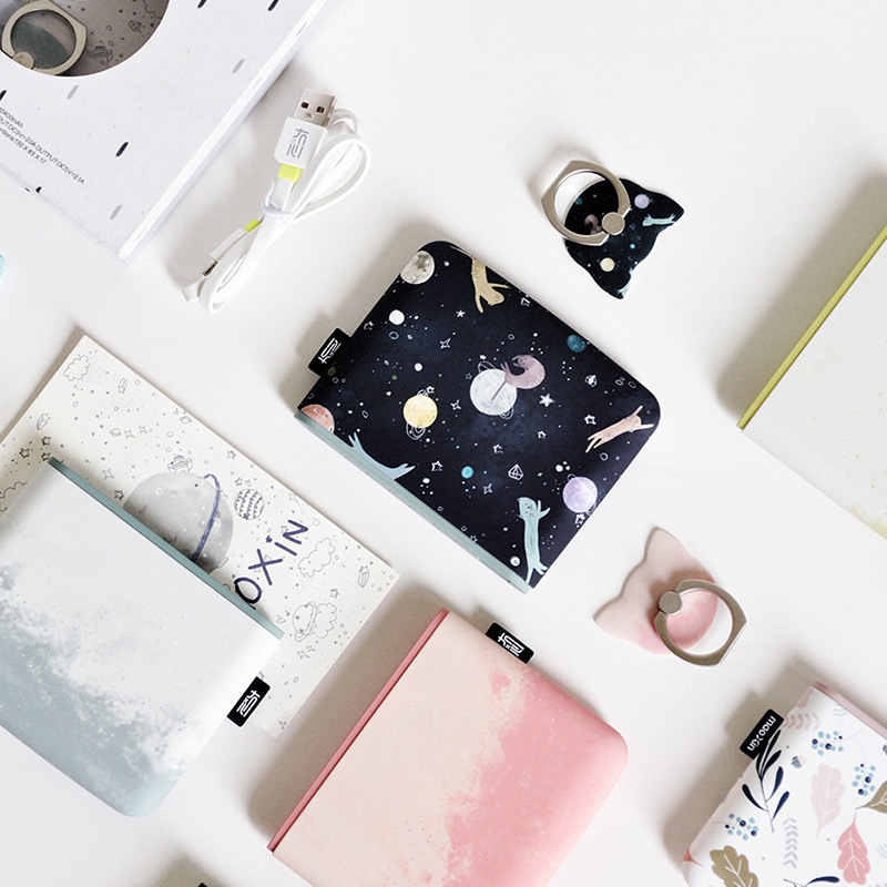 Slim cute mobile phone charging treasure 10000 mAh