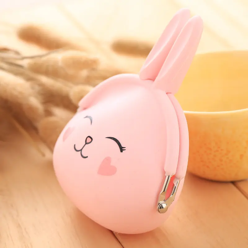 Cartoon silica gel zero purse Korean lovable