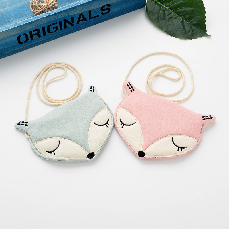 The New South Korean Manufacturers Original Cartoon Small Fox Children Small Satchel Purse — foto 6