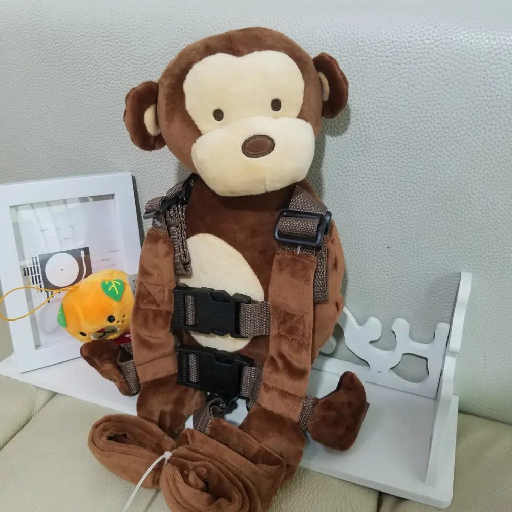 New Monkey Against Lost Knapsack Cartoon Children's Book Bag