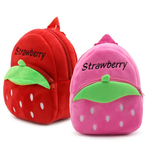 Children Baby Backpack Young Strawberry Nursery Taobao