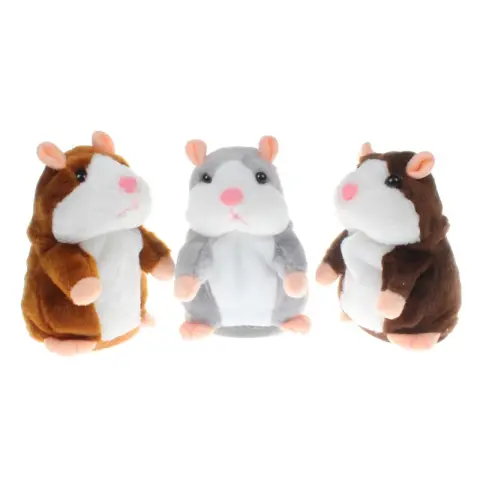 15CM Little Talking Hamster Toy