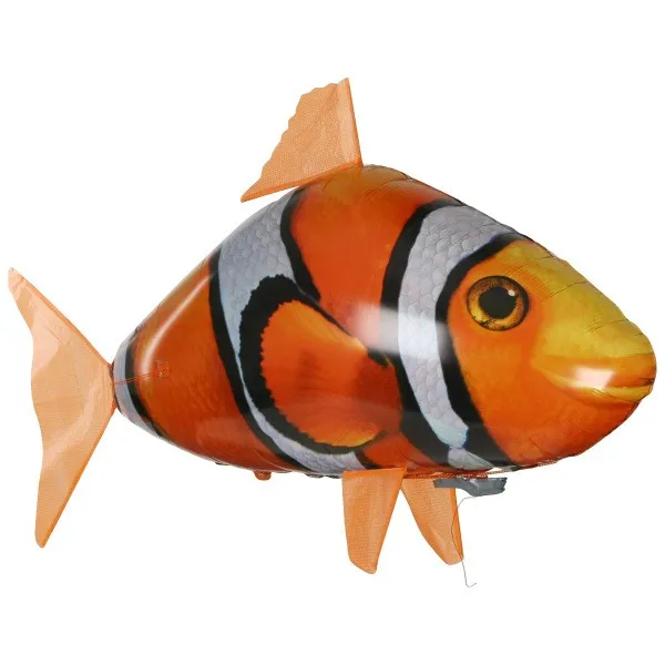 Remote Control Shark Toy Air Swimming Fish Infrared Flying RC Airplanes Balloons – image 6