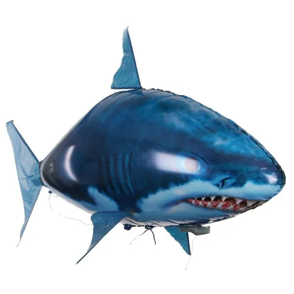 Remote Control Shark Toy Air Swimming Fish Infrared Flying RC Airplanes Balloons – image 7