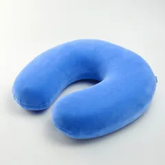 Comfortable U-Shape Travel Pillow - Blue - View 1