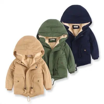 LM 6035 Europe and American Wind Boy's Coat
