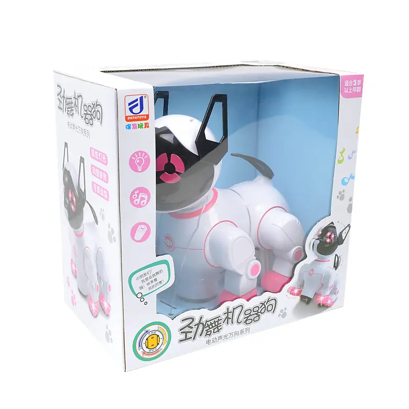 Electric dog toys electronic pet light music