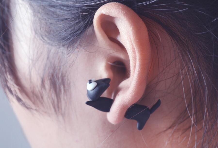 Cat Stud Earrings
