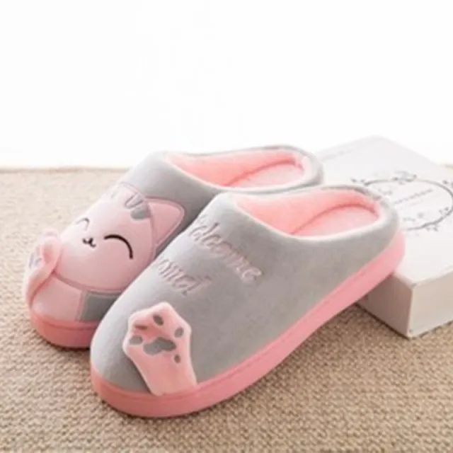 LovelyCotton Slippers Gray - Shop at LoveMi