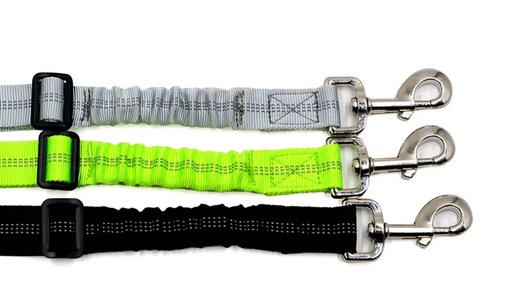 Adjustable Dog Seat Belt Dog Car Seatbelt Harness Leads Elastic Reflective Safety Rope – image 4