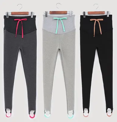 South Korea Maternity New Winter Pregnant Women Foot Leggings