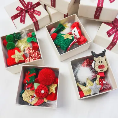 Girls Hair Accessories Gift Box Christmas Set