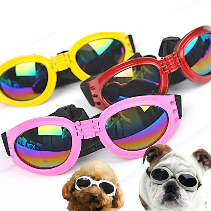 Dog Sunglasses Foldable Medium Size Waterproof Goggles