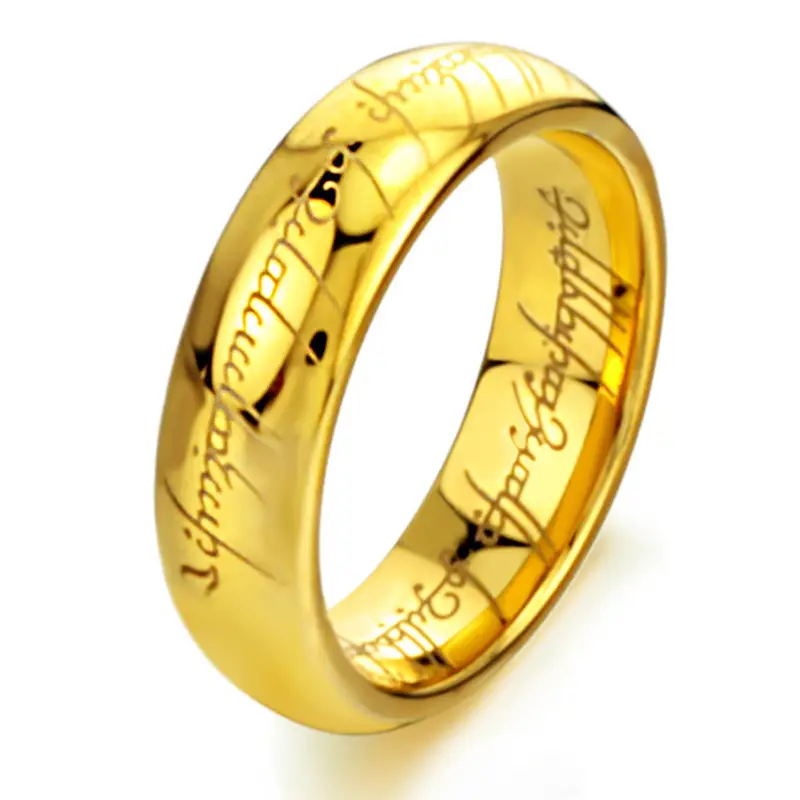 Titanium Steel Ring Men's
