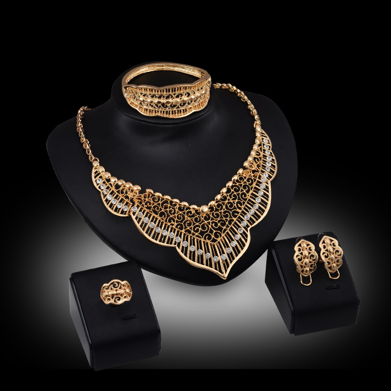 Wild style alloy necklace earrings — foto 7