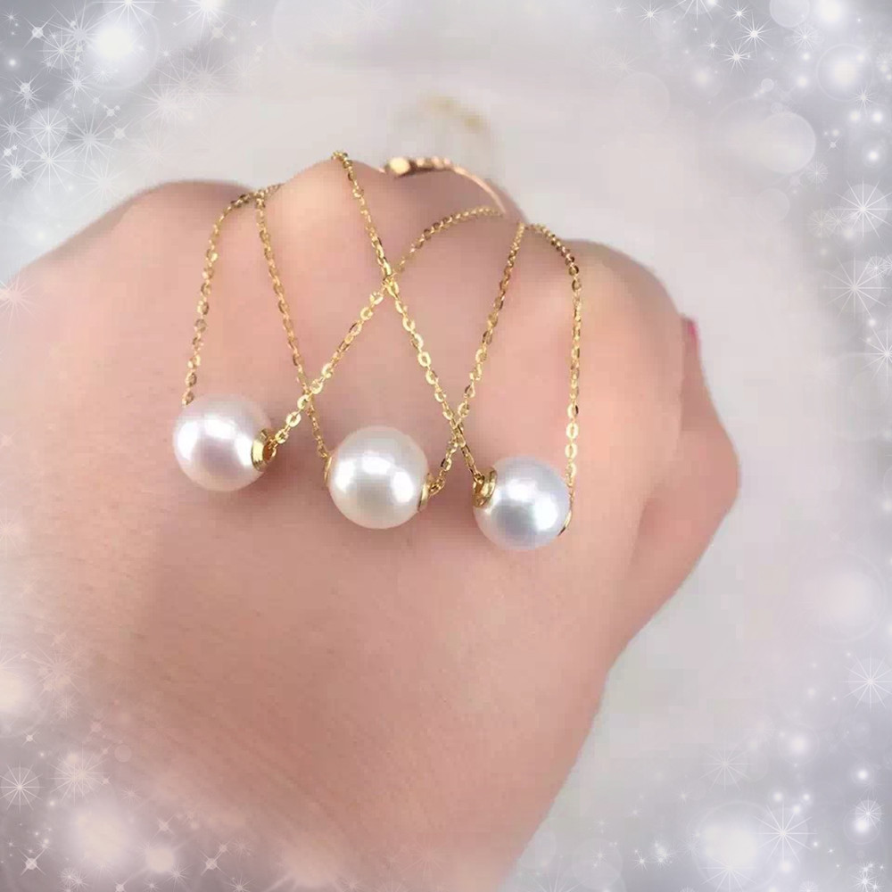 Pearl Clavicle Necklace — foto 6