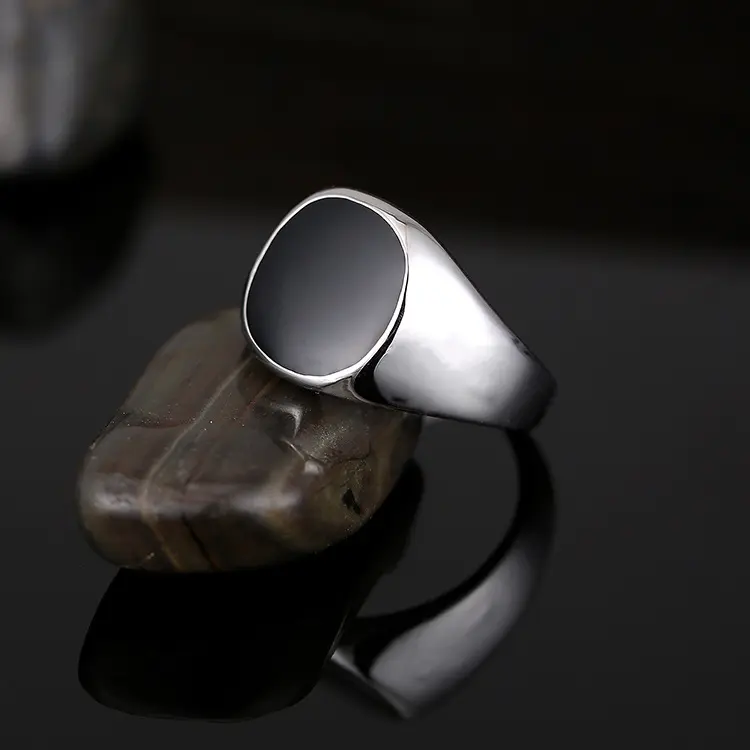 Classic smooth oil dripping men's zinc alloy