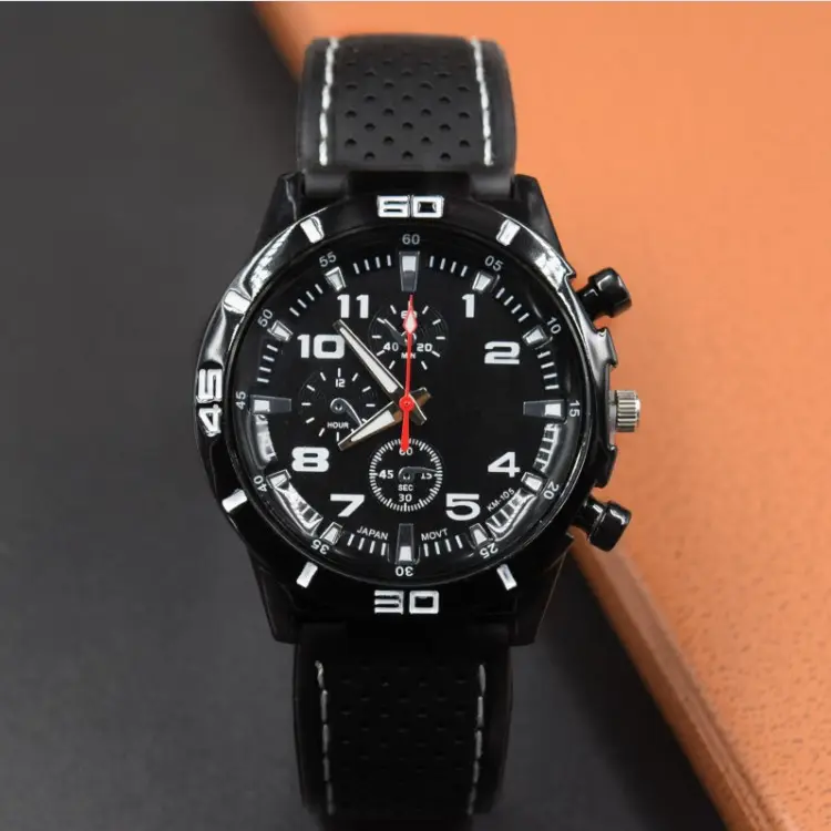 Of Men's Sports Cars Silicon Rubber Watches Student Quartz