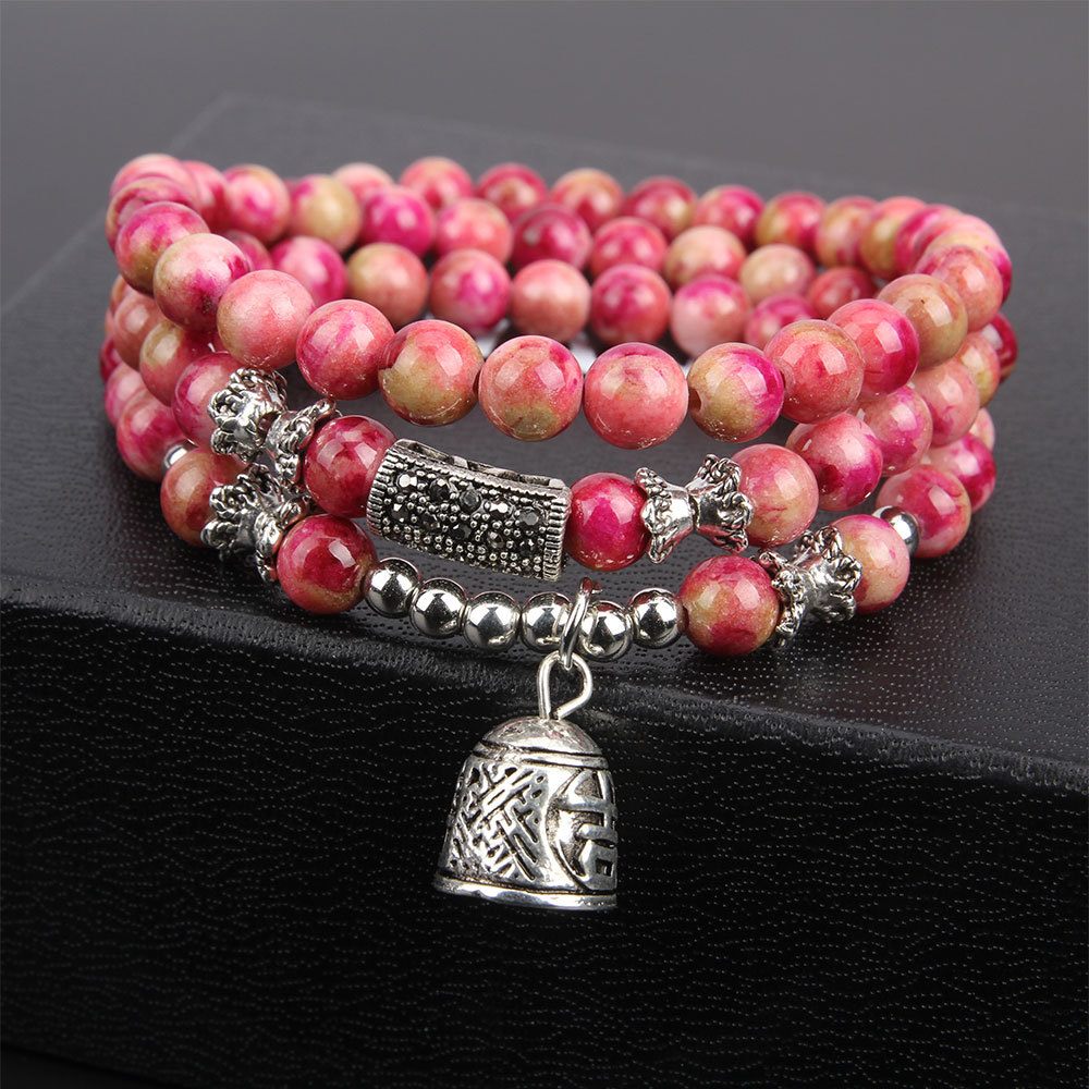 Multi-layer multi-circle beaded bracelet — foto 2